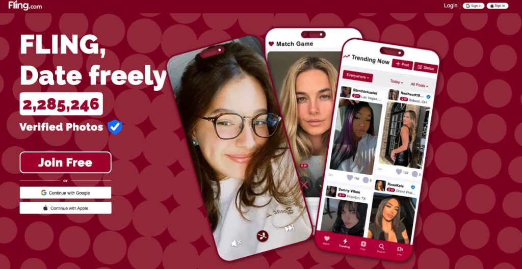 Fling Sexting app